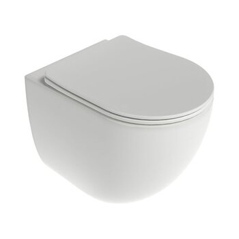 Унітаз підвісний Chrome AquaSpin з кришкою soft-close X03121 RAVAK - зображення 1