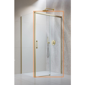 Душові двері Idea 6 Brushed Gold KDJ 120 праві RADAWAY - зображення 1