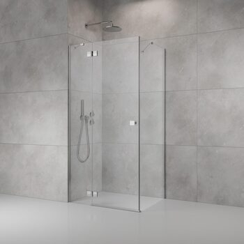 Душова кабіна Almatea SE Chrome KDJ 90L RADAWAY - зображення 1