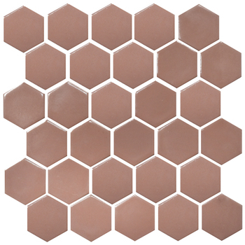 Мозаика H 6011 Hexagon Hot Pink 295×295x9 Котто Керамика - зображення 1