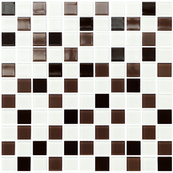 Мозаика GM 4011 C3 Coffe D-Coffe M-White 300×300x4 Котто Керамика - зображення 1