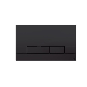 Кнопка зливу NARROW Black Soft-touch (152942), OLI - зображення 1