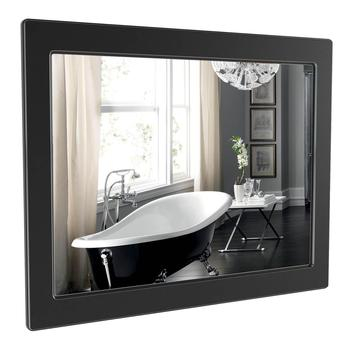 Зеркало Беатриче 100 Черный Патина Хром, Аква Родос - зображення 1