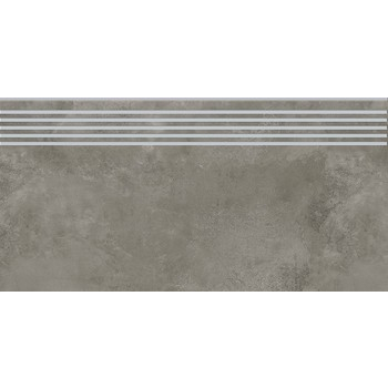 Ступень прямая Quenos Grey Steptread 298×598x8 Opoczno - зображення 1