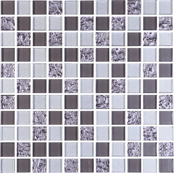 Мозаика GM 8001 C3 Grey R S1-Grey M-Grey Silver 300x300x8 Котто Керамика - зображення 1