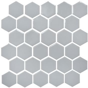 Мозаика H 6002 Hexagon Grey Silver 295×295x9 Котто Керамика - зображення 1