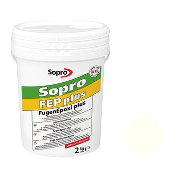 Затирка для швов Sopro FEP plus 1501 белая №10 (2 кг) - зображення 1