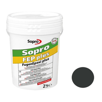 Затирка для швов Sopro FEP plus 1502 антрацит №66 (2 кг) - зображення 1