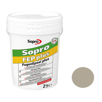Затирка для швов Sopro FEP plus 1508 серая №15 (2 кг) - зображення 1