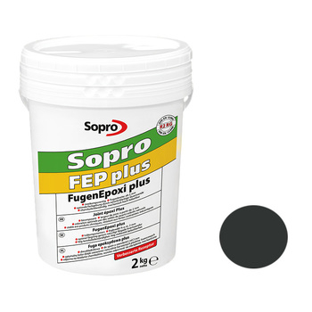 Затирка для швов Sopro FEP plus 1510 черная №90 (2 кг) - зображення 1