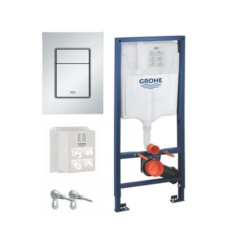 Комплект інсталяційний для унітазу 3 в 1 Rapid SL (39501000), Grohe - зображення 1