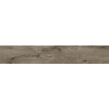 Плитка керамогранитная Grandwood Темно-коричневый 200x1200 Intercerama - зображення 1