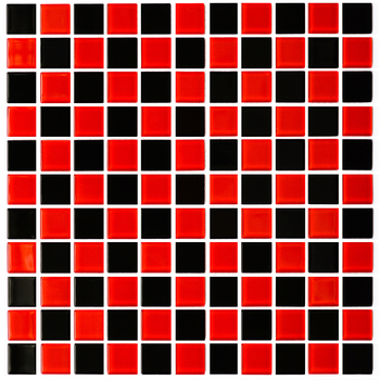 Мозаїка GM 4003 CC Black-Red M 300×300x8 Котто Кераміка - зображення 1