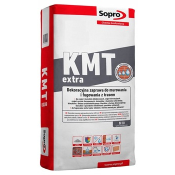 Розчин для кладки та затирки клінкерної цегли з трасом Sopro KMT Extra 285 світло-сірий (25 кг) - зображення 1