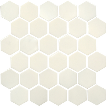 Мозаїка H 6023 Hexagon Ivory 295x295x9 Котто Кераміка - зображення 1
