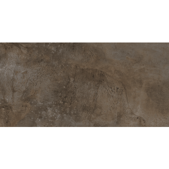 Плитка керамогранітна Iron Темно-коричневий LAP 600x1200x8 Intercerama - зображення 1
