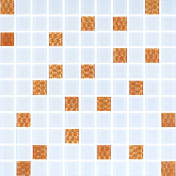 Мозаїка GMP 0825016 С2 Print 13-White MATT 300×300x8 Котто Кераміка - зображення 1