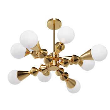 Люстра Dome chandelier V8 horizontal (5990-3), Pikart  - зображення 1