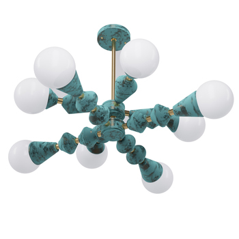 Люстра Dome chandelier V8 horizontal (5990-8), Pikart  - зображення 1