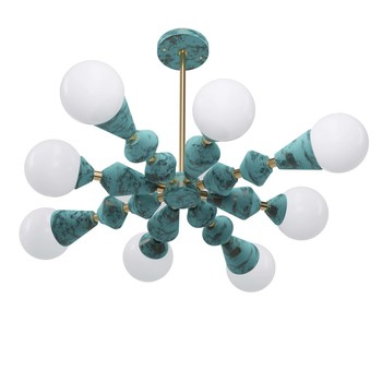 Люстра Stella dome chandelier V 8 (6007-3), Pikart  - зображення 1