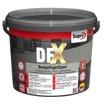 Епоксидна фуга Sopro DFX 1205 сірий №15 (5 кг) - зображення 1