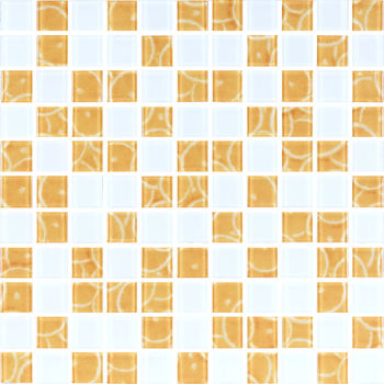 Мозаїка GMP 0425040 С2 Print 25-White MATT 300×300x4 Котто Кераміка - зображення 1