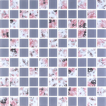 Мозаика GMP 0825009 С2 Print 8-Grey W MATT 300×300x8 Котто Керамика - зображення 1