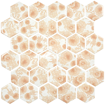 Мозаїка HP 6023 Hexagon 295x295x9 Котто Кераміка - зображення 1
