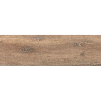 Плитка керамогранитная Frenchwood Brown 185×598x8 Cersanit - зображення 1