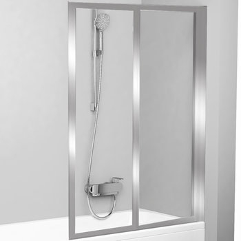 Шторка для ванни двохелементна VS2 105 Transparent, (796M0U00Z1) RAVAK - зображення 1