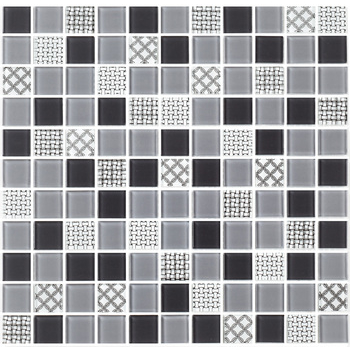 Мозаїка GM 4053 C3 Gray M-Gray W-Structure 300x300x4 Котто Кераміка - зображення 1
