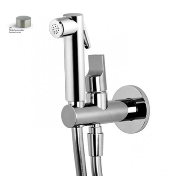 Гигиенический душ Carlo Frattini Collettivita Brushed nickel F2320-4SN Fima - зображення 1