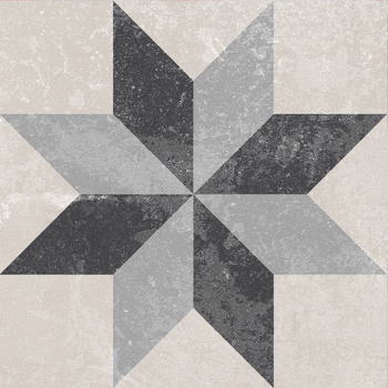 Плитка керамогранітна Ethno №17 мікс 186x186x8 Golden Tile - зображення 1