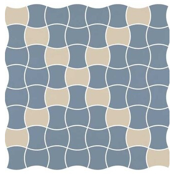Мозаїка Modernizm Blue Mix 308,6x308,6x6 Paradyz - зображення 1