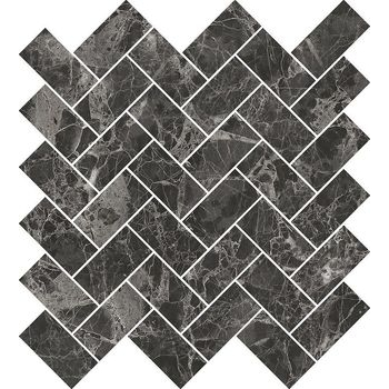 Мозаїка Sephora Black Mosaic 297×268x10 Opoczno - зображення 1
