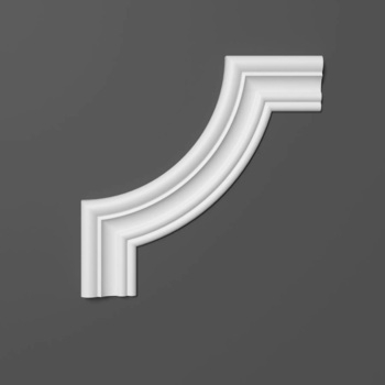 Кутовий елемент поліуретановий Grand Decor (HCR 524-1), ELITE DECOR - зображення 1