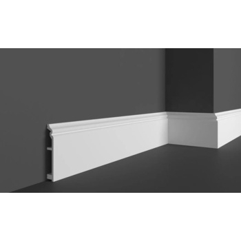 Плінтус полімерний Grand Decor (HCR 529), ELITE DECOR - зображення 1