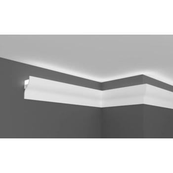 Карниз полімерний для LED освітлення Grand Decor (KH 906 Flex), ELITE DECOR - зображення 1