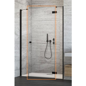 Душові двері Essenza New Black DWJS 120 праві, RADAWAY - зображення 1