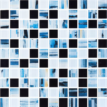 Мозаїка GMP 0825031 С3 Print 36-Black-White 300×300x8 Котто Кераміка - зображення 1