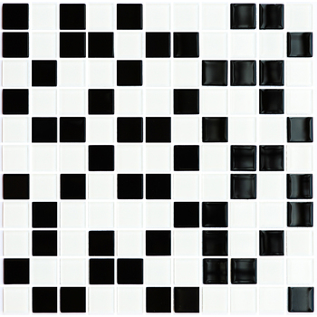 Мозаика GM 4001 С2 Black-White 300x300x4 Котто  Керамика - зображення 1