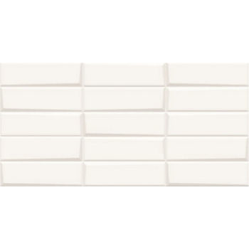 Плитка стінова Mixform White Structure 297×600x9 Opoczno - зображення 1