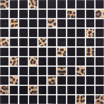 Мозаика GMP 0825042 С2 Print 41-Black 300×300x8 Котто Керамика - зображення 1