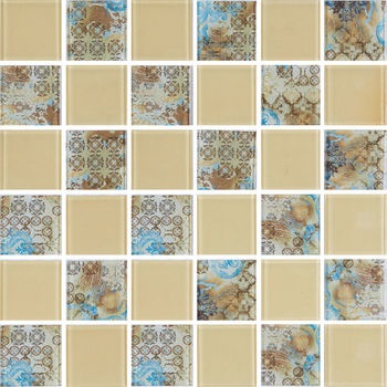 Мозаика GMP 0448029 СC Print 34-Ral 1014 300×300x4 Котто Керамика - зображення 1