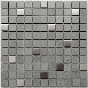 Мозаїка СМ 3026 С2 Gray-Metal MATT 300x300x8 Котто Кераміка - зображення 1