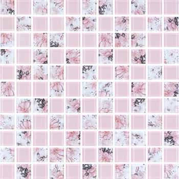 Мозаика GMP 0825008 С2 Print 8-Pink W 300×300x8 Котто Керамика - зображення 1