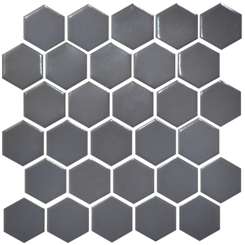 Мозаика H 6003 Hexagon Grey Shedol 295×295x9 Котто Керамика - зображення 1