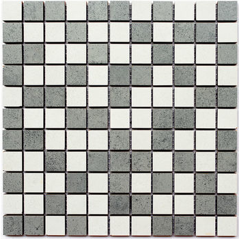 Мозаїка СМ 3030 С2 Gray-White 300x300x8 Котто Кераміка - зображення 1