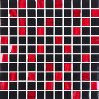 Мозаика GM 8005 C2 Red Silver S6-Black 300×300x8 Котто Керамика - зображення 1