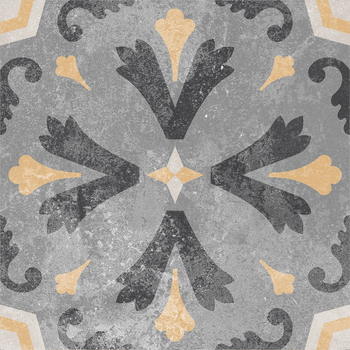 Плитка керамогранитная Ethno №13 микс 186x186x8 Golden Tile - зображення 1